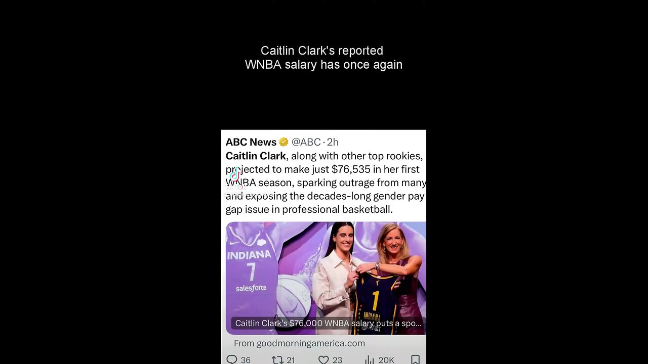 Caitlin Clark’s reported WNBA salary is causing outrage for some people