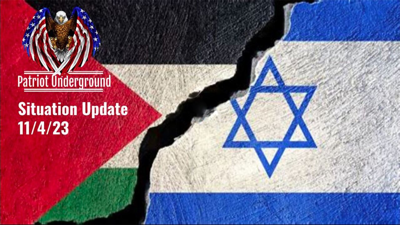 Patriot Underground Update Nov 4: "Tunnel Wars Beneath Israel, Inflationary Depression Imminent"