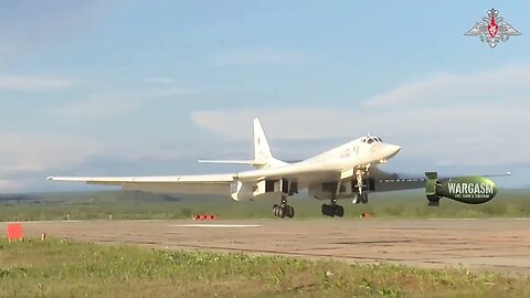 Russia's Tu-160 strategic missile carrier up-close