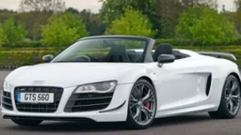 Audi R8 spyder white Neymar jr 6