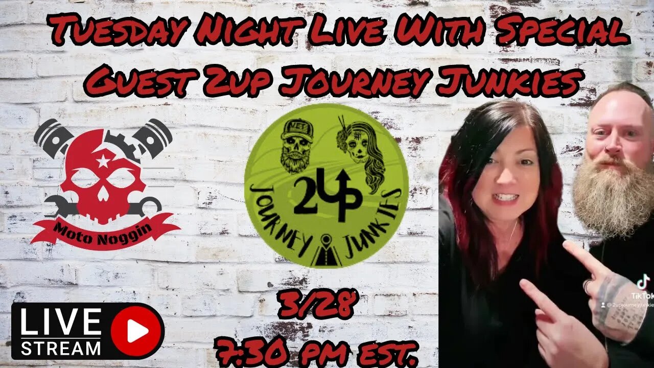 Tuesday Night Live With Special Guest 2 Up Journey Junkies!