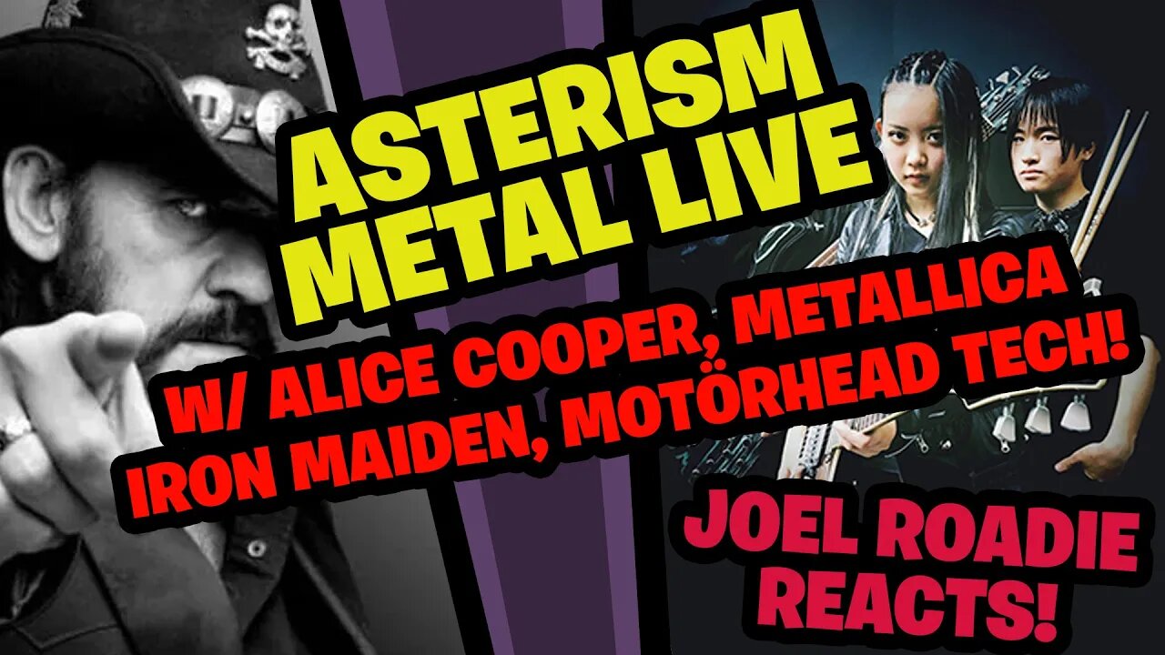 Metallica Tech reacts to Asterism Metal Live! - Roadies React