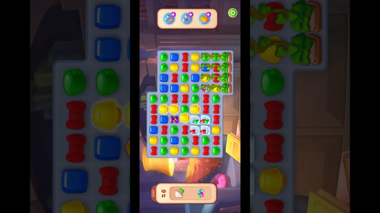 Shorts Playrix Homescapes Gameplay Walkthrough Level 12889-040