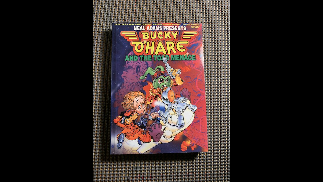 "Manga sized" Bucky O'Hare comic review