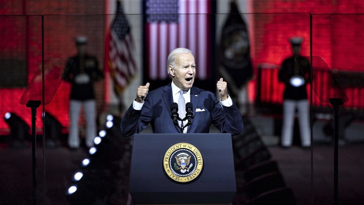 Biden's red speech moment