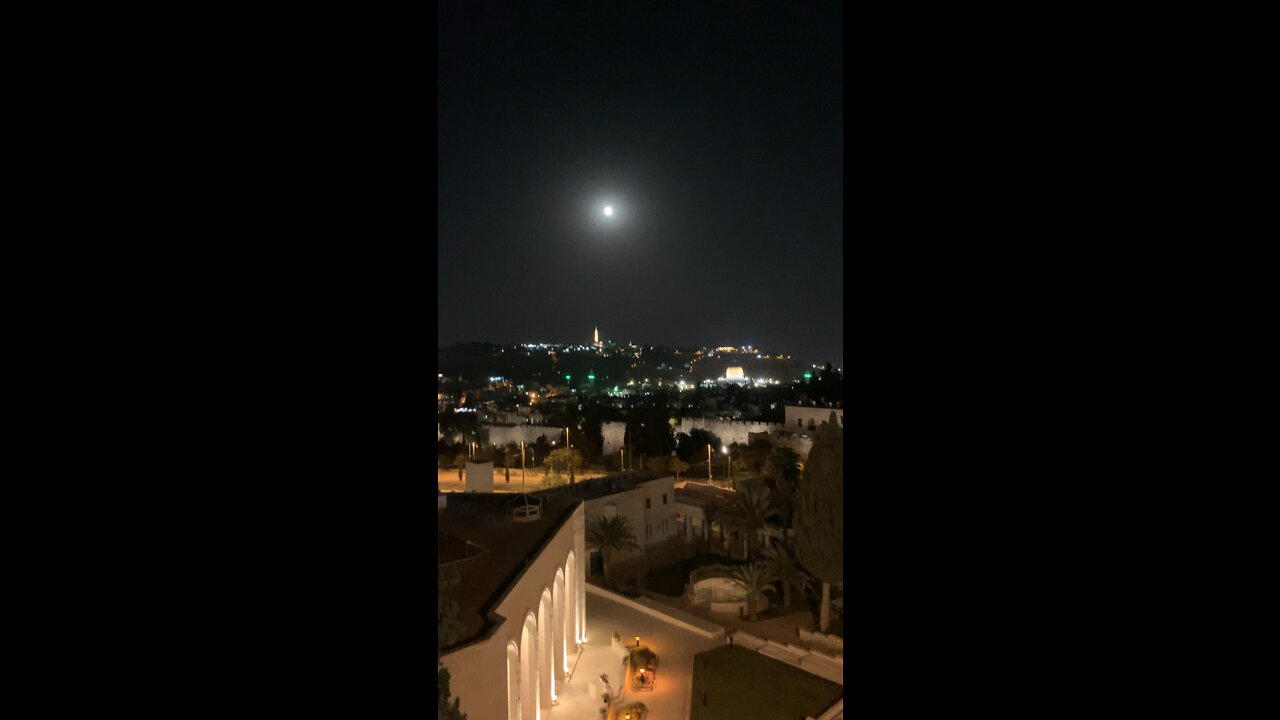 Old Jerusalem at night