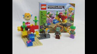 Lego Minecraft The Coral Reef 21164