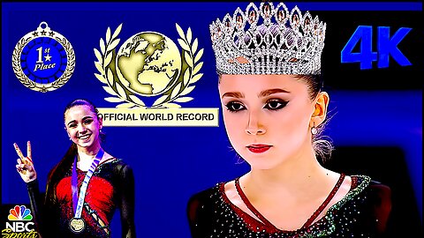 Камила Валиева Kamila VALIEVA🇷🇺🥇FS 2021 Rostelecom GP *Current World Record FS*Long Version*(NBC-4K)