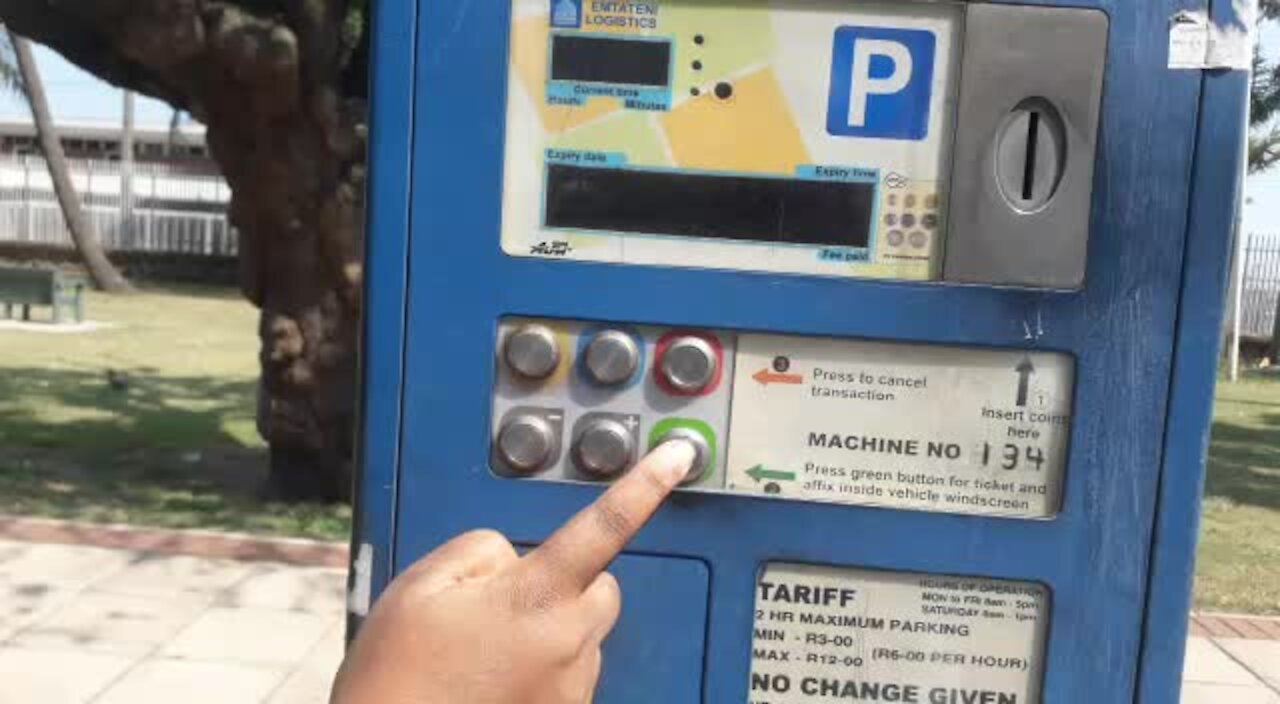 SOUTH AFRICA - Durban - Faulty parking meter (Video) (WEN)