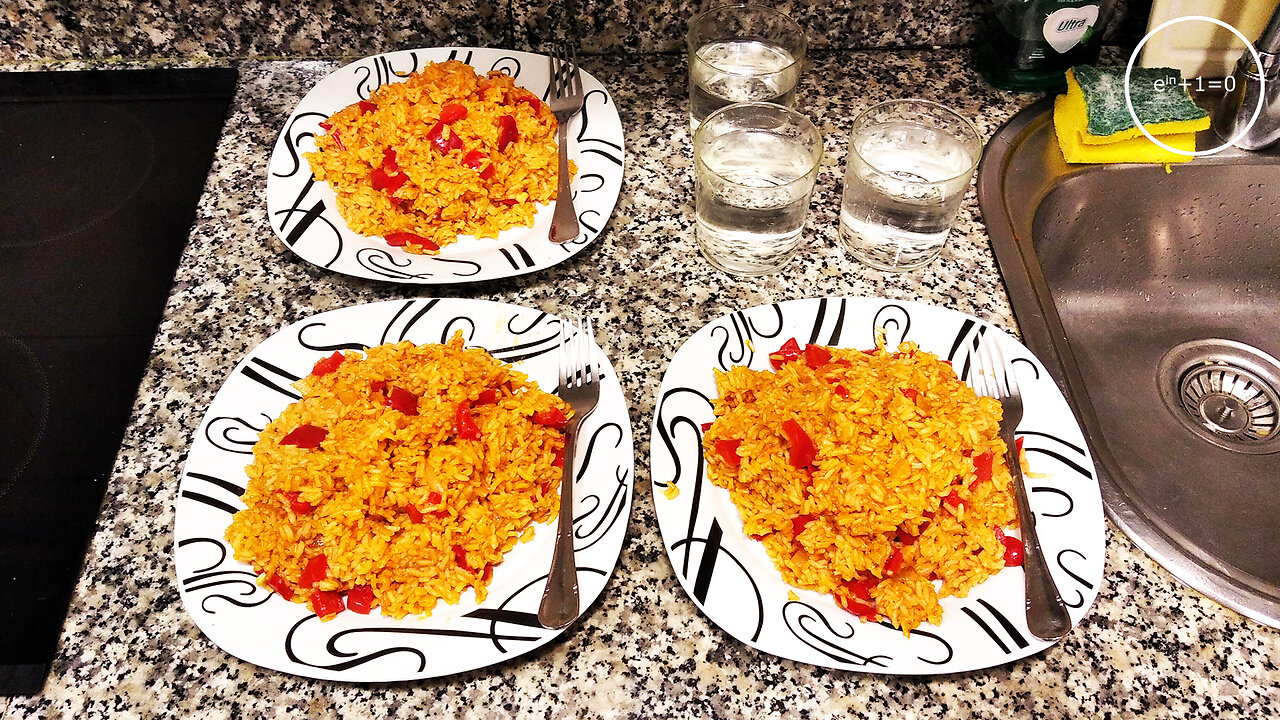 red rice with red peppers · dialectical veganism of spring +10ME 008