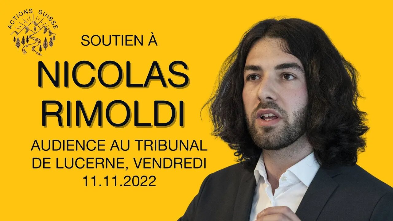 LE PROCÈS DE NICOLAS RIMOLDI + INTERVIEW