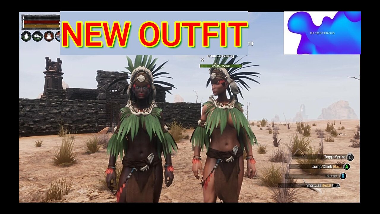 Conan Exiles, new outfit, from, Bazaar , Busty, Boobs #boosteroid #conanexiles