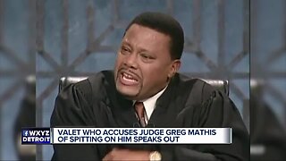 Valet thinks DNA test may show celebrity Judge Greg Mathis spit on him outside Detroit bar