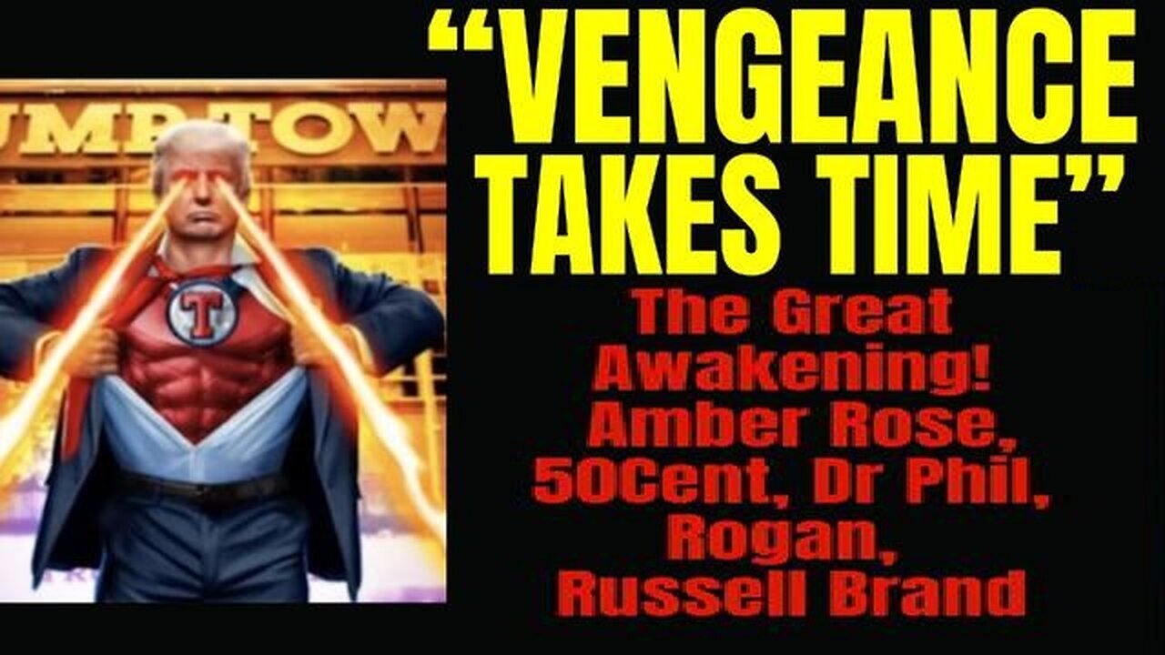 New Melissa Redpill: Vengeance Takes Time! Celebrities Awake! Life Extension!