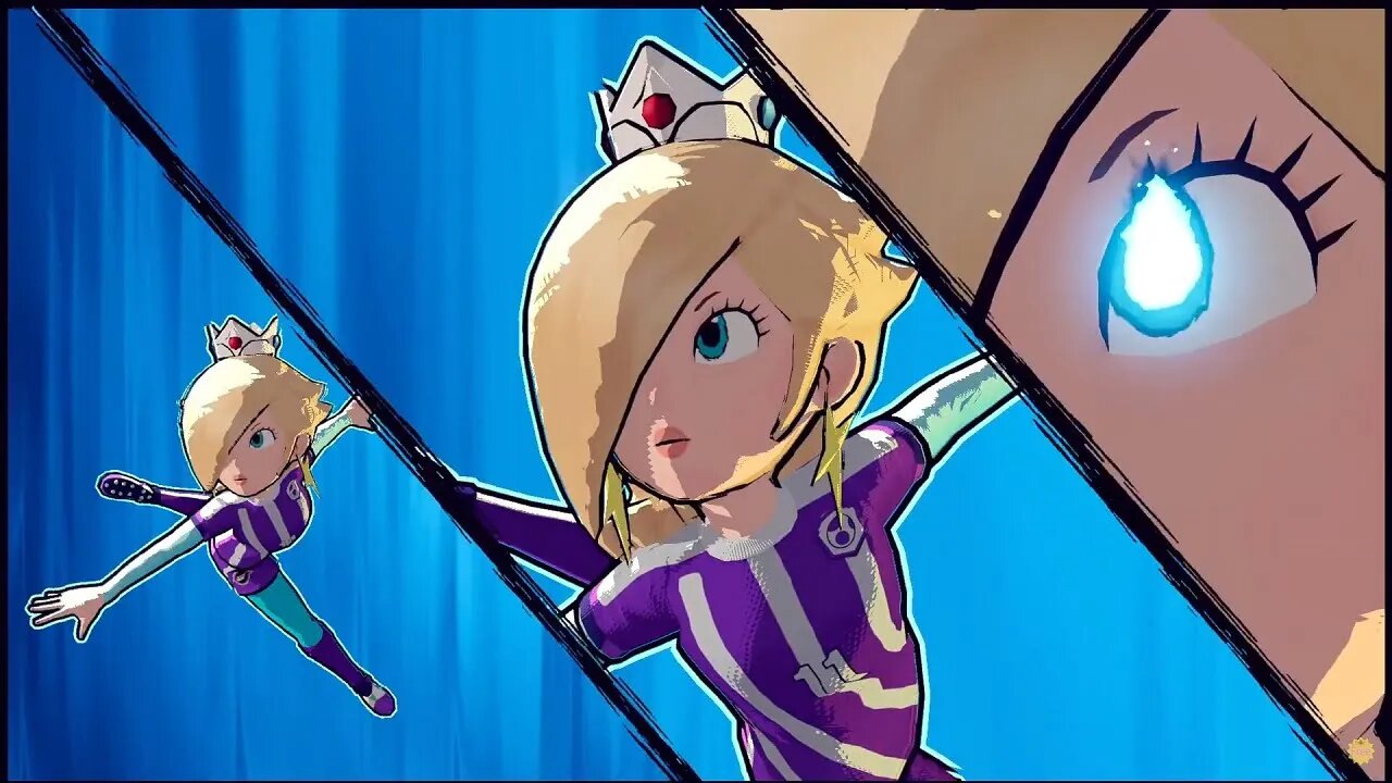 Mario Strikers Battle League - All Princess Rosalina Animations