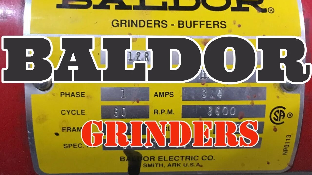 Baldor Grinders - These Are the Best Grinders & Buffers - Awesome