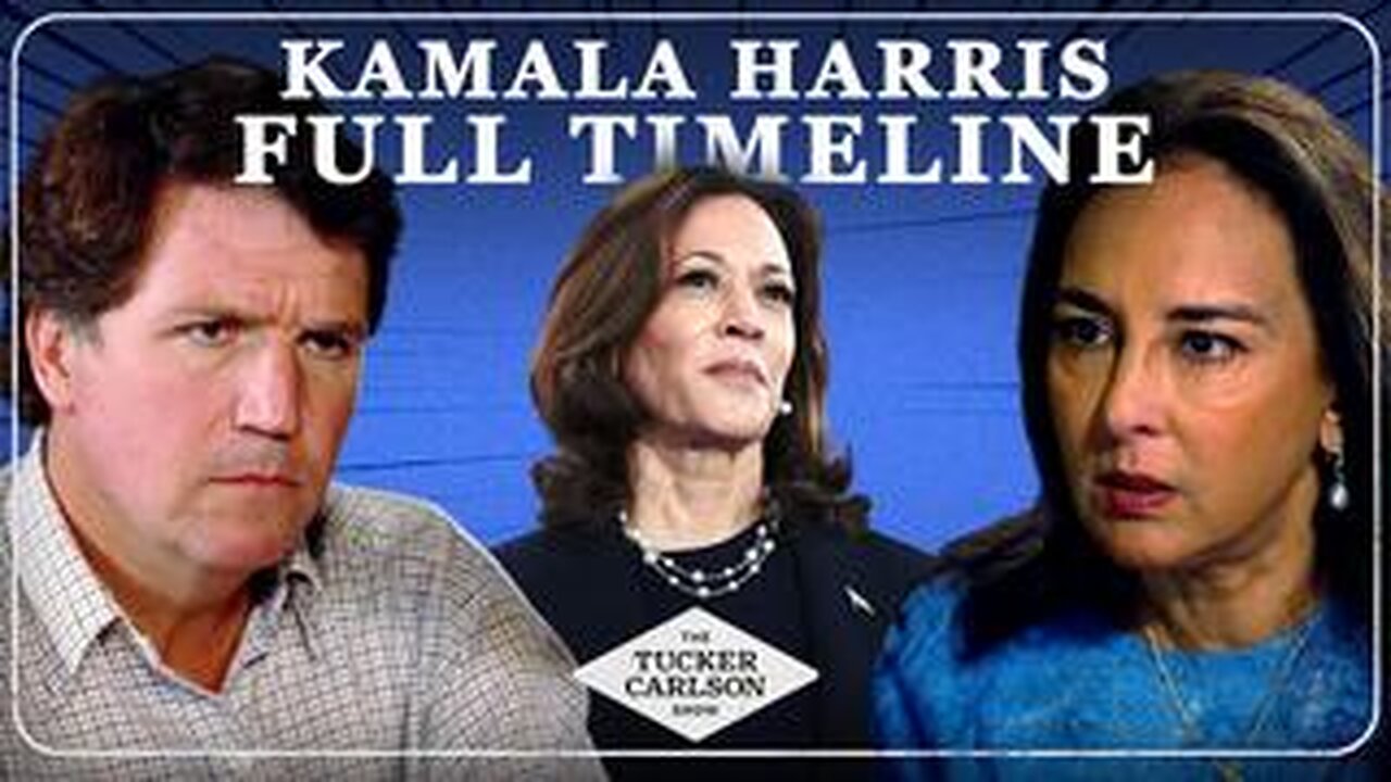 KAMAL HARRIS FULL TIMELINE [2024-10-11] - ATTORNEY HARMEET DHILLON & TUCKER CARLSON (VIDEO)