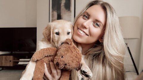 NEW PUPPY HAUL |❤️️WHAT I HAVE BOUGHT FOR OUR 8 WEEK OLD GOLDEN RETRIEVER PUPPY