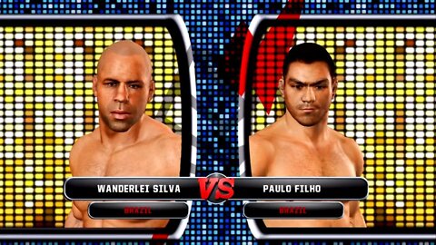 UFC Undisputed 3 Gameplay Paulo Filho vs Wanderlei Silva (Pride)