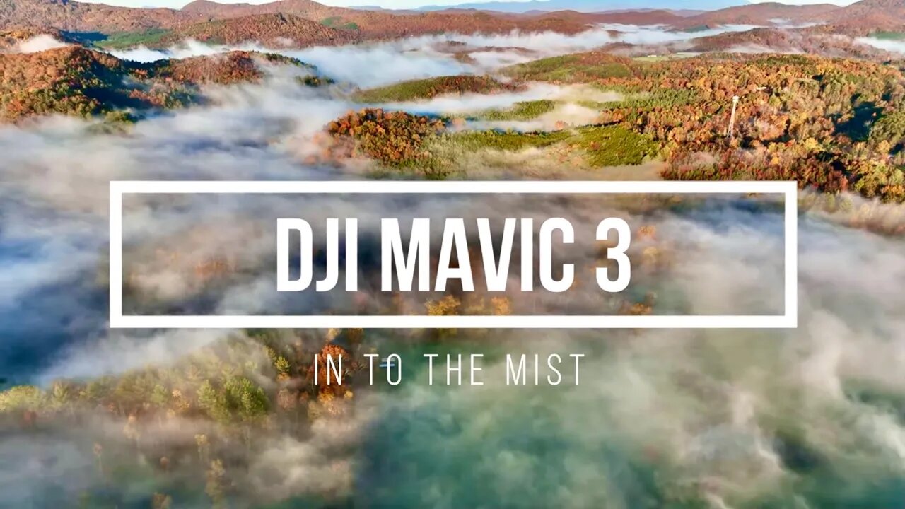 DJI Mavic 3 - 4K Mavic 3 Video Footage - In to the Mist