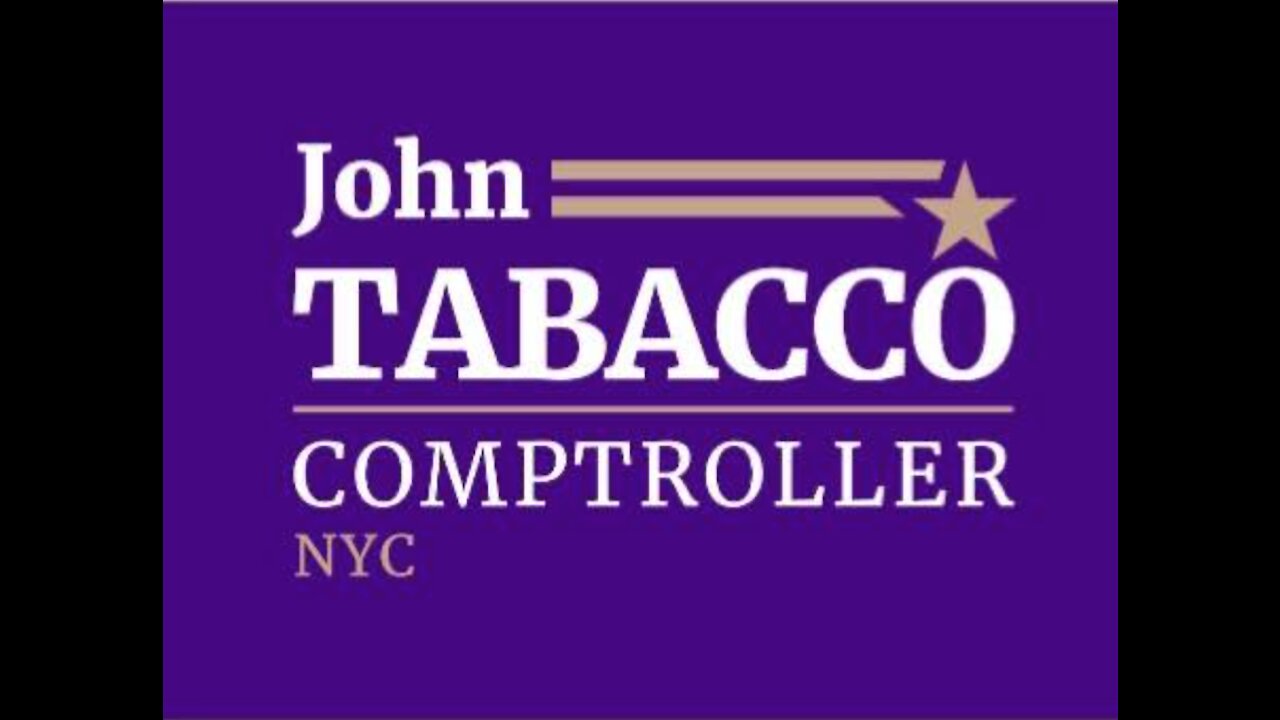NYC Must Be Saved, John Tabacco is the One To Do It