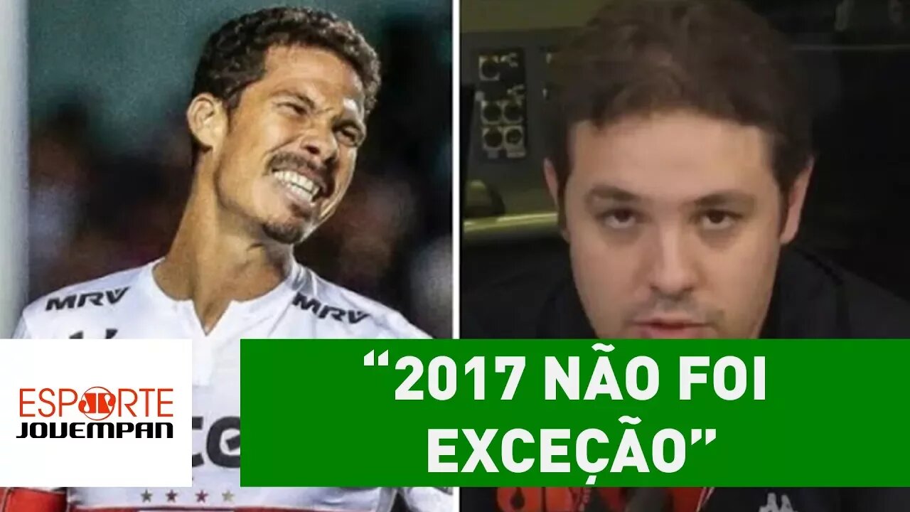 Bruno Prado faz ALERTA ao São Paulo: "2017 NÃO foi EXCEÇÃO"