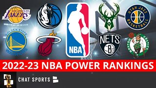 UPDATED 2022-23 NBA Power Rankings