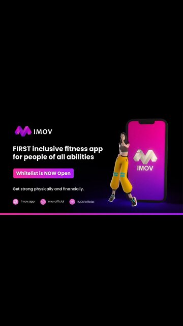 IMOV $IMT - Earn Money Exercising - HOT Crypto Project That Just Launched Today on #BSC PANCAKE SWAP