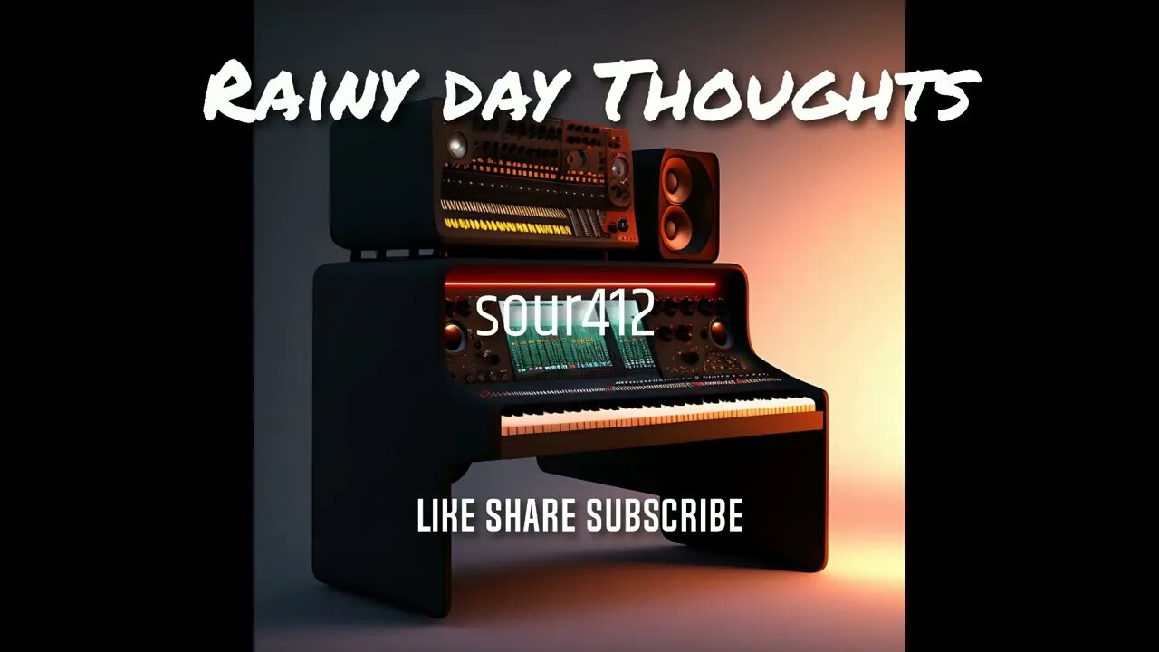 Rainy Day Thoughts Instrumental Reminisce Type Beat