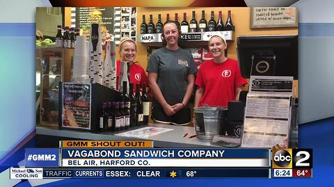 Good morning from Vagabond Sandwich Company in Bel Air