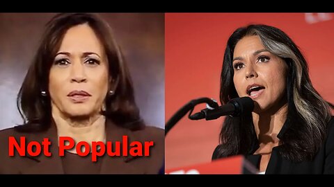 Kamala's Low Approval Ratings & Reminder By Tulsi On Why Kamala Is A Flawed Politician