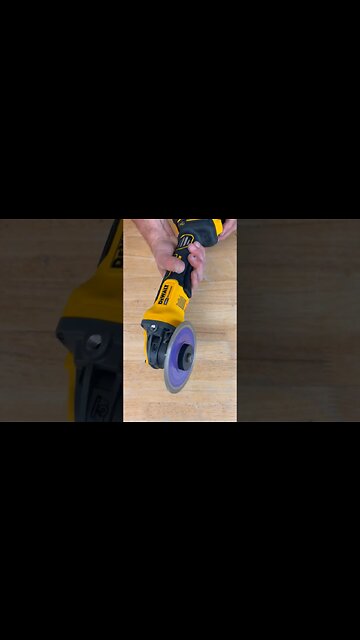 DeWalt 20V Variable Speed Grinder is a Game Changer! #shorts #dewalttough