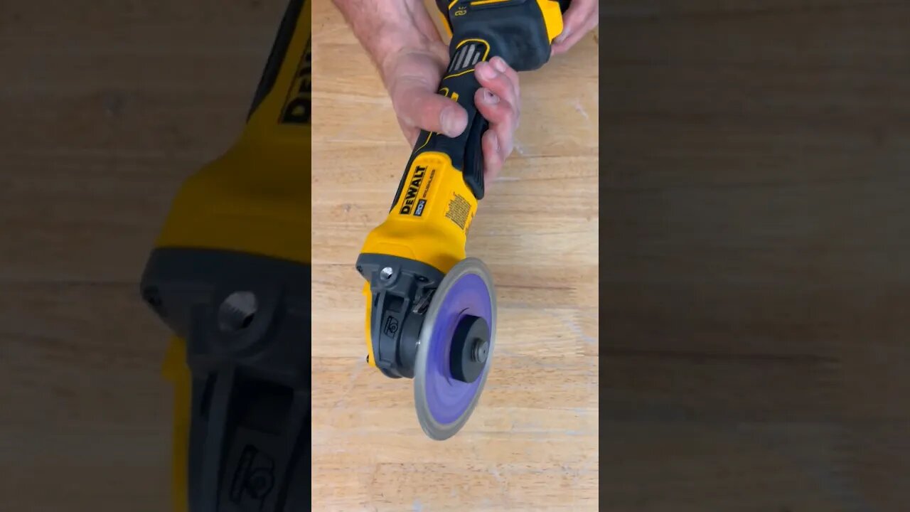 DeWalt 20V Variable Speed Grinder is a Game Changer! #shorts #dewalttough