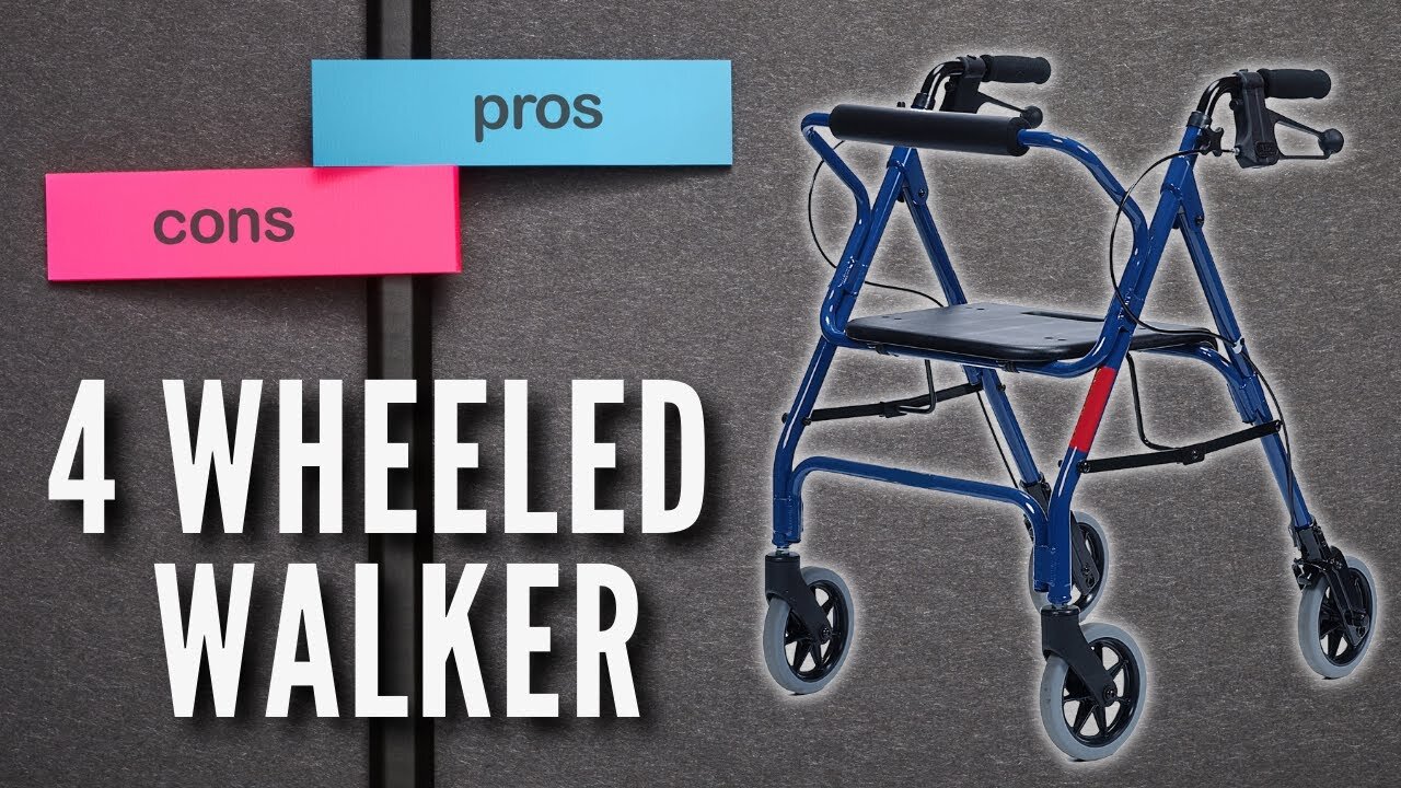 3 Advantages And Disadvantages To The 4-Wheeled Walker