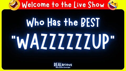 What the Joke | REALarious Live Show