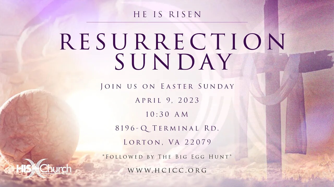 His Church Easter Sunday Services Live 10:30AM EST 4/9/2023 with Pastor King Rhodes