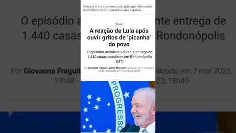 Lula gritos de picanha 🤡 #shorts