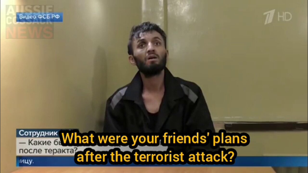 The Russian FSB just released this Crocus terrorist interrogation video