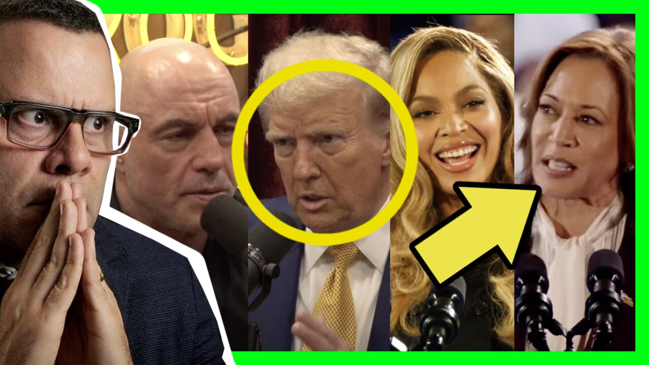 LIVE CHAT: Trump On Joe Rogan SOARS, Kamala BOOED and MOAR!