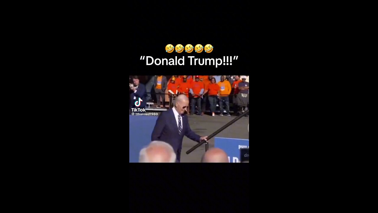 Donald Trump Tackles Joe Biden!