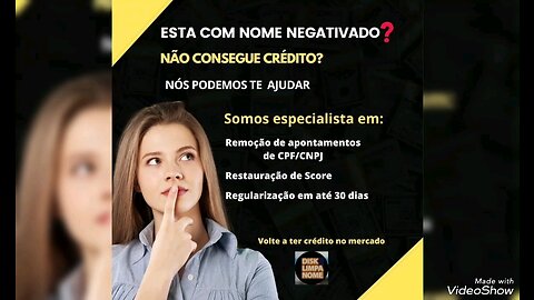 Nome limpo com 90% desconto/dentro da lei.