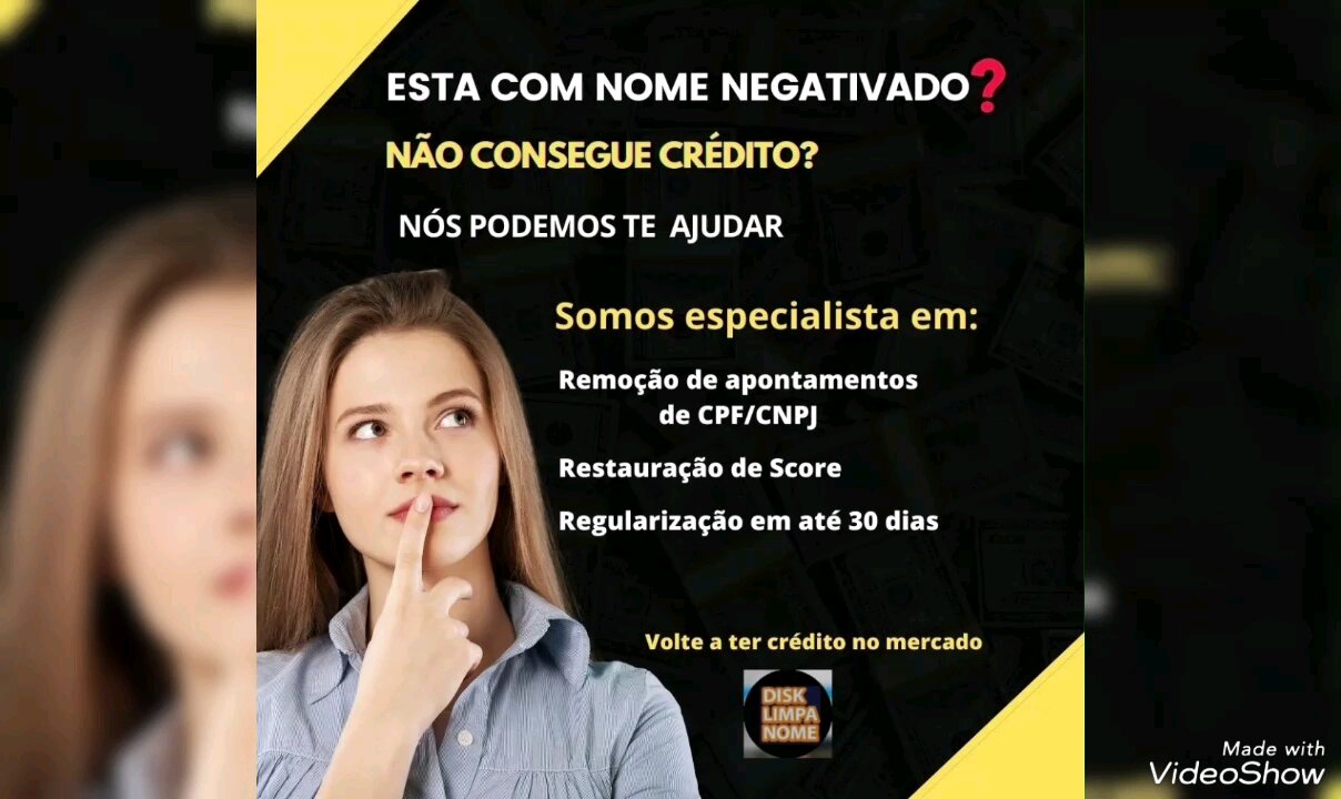 Nome limpo com 90% desconto/dentro da lei.