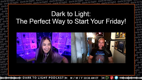 Dark to Light: The Perfect Way to Start Your Friday!