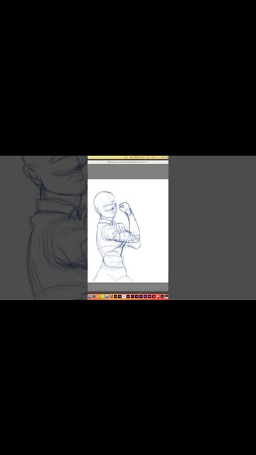 How to draw Rosie the Gardener in 1 min