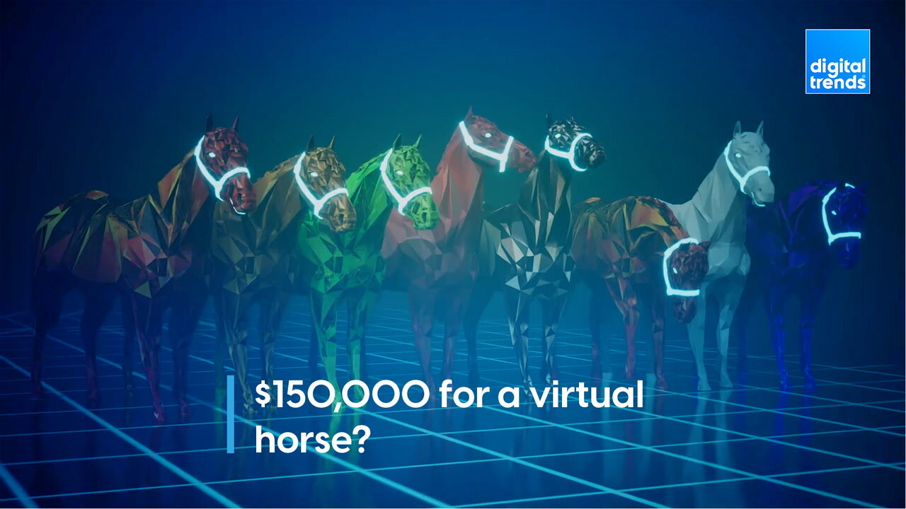 $150,000 for a virtual horse?