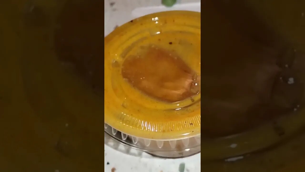 Wing Stop hot honey is sorry af 🍯🌶🤮 #shorts
