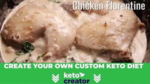 Keto Chicken Florentine