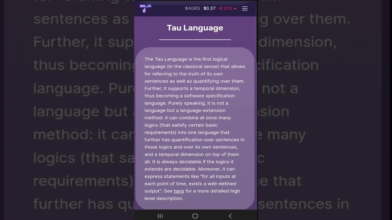 13 The Products - Tau Language #shorts #tauchain #agoras #taulanguage