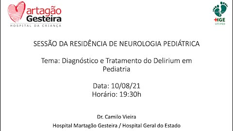 Delirium em Pediatria - Parte 2