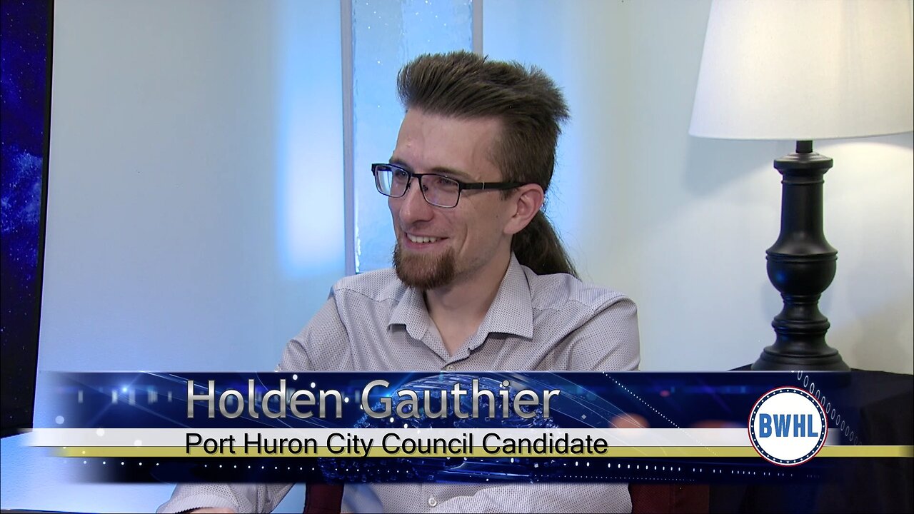 Port Huron City Council Candidate, Holden Gauthier